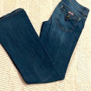Vintage Hudson Low Rise Boot Cut Jeans